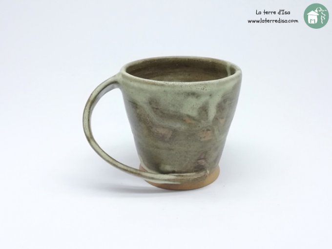 Tasse beige-marron