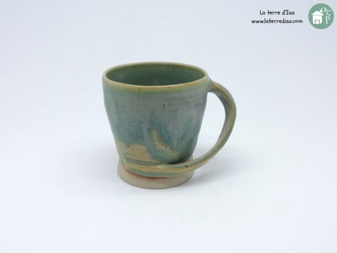 Tasse gris-vert