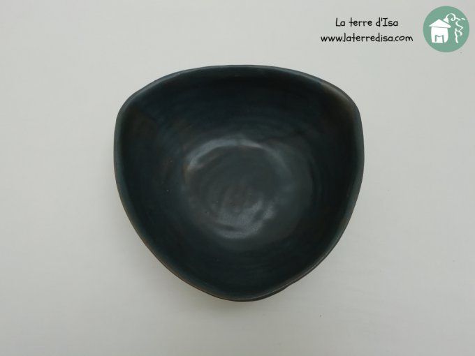 Saladier triangulaire ardoise